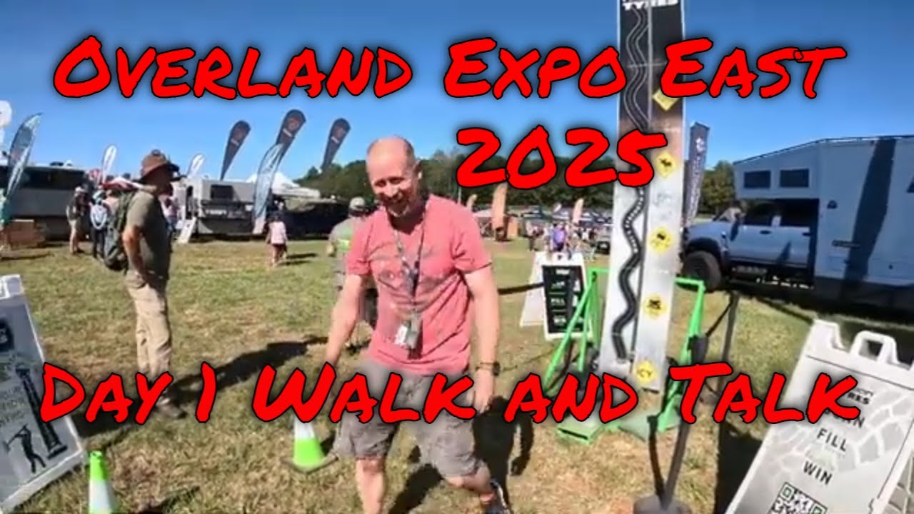 Overland Expo East 2025: прогулка и беседа, день 1
