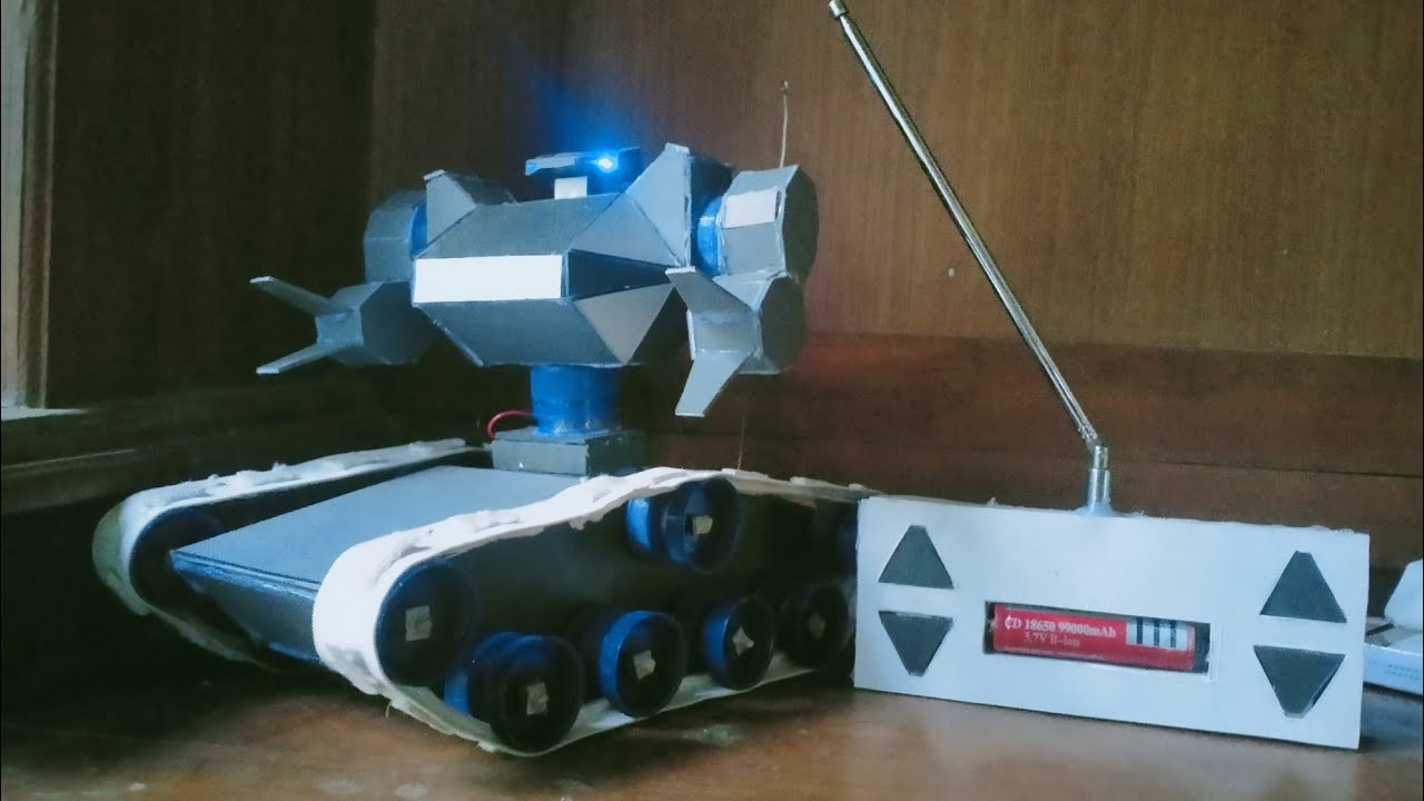 [DIY] Membuat Robot Menggunakan Bekas Mobil Remote Control 😱😱