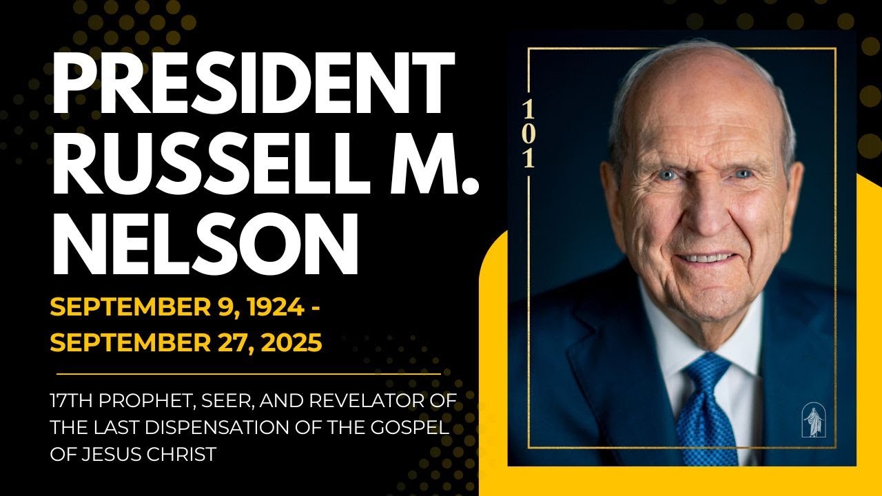 President Russell M. Nelson - 17th Prophet Of The Last Dispensation Of The Gospel of Jesus Christ