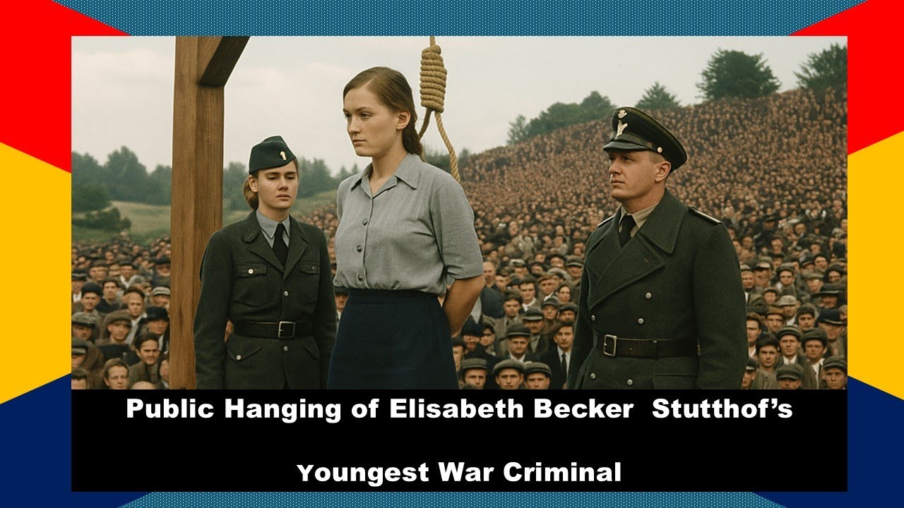 The Hanging of Elisabeth Becker: Stutthof&rsquo;s Youngest War Criminal. #history