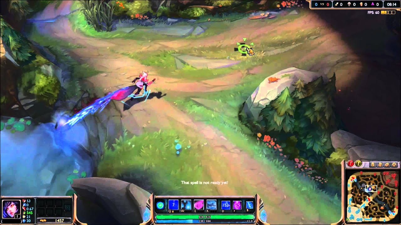 1/16 PBE Update: Ahri Q Movespeed Change