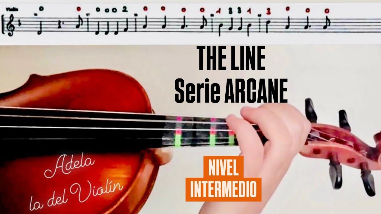 THE LINE, ARCANE (PARTITURA VIOLÍN + AUDIO) TWENTY ONE PILOTS