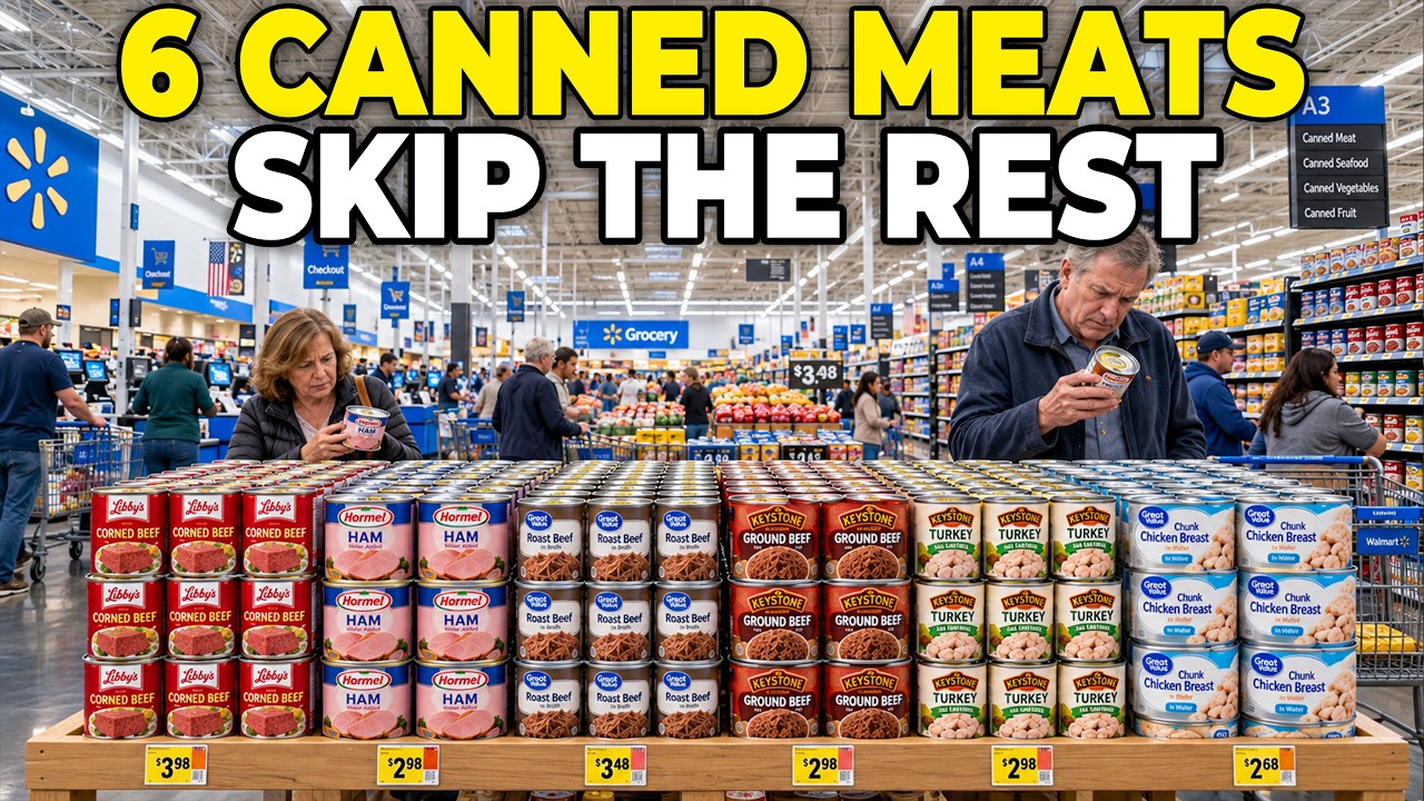 STOCKPILE THESE 6 CANNED MEATS (AND STOP WASTING MONEY ON THE REST)