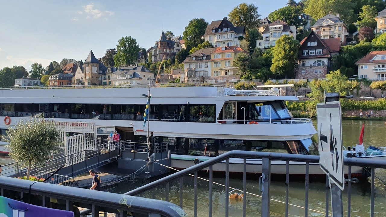 WEISSE FLOTTE HEIDELBERG ROUNDTRIP SHIFFFAHRT TO NECKARSTEINACH GERMANY