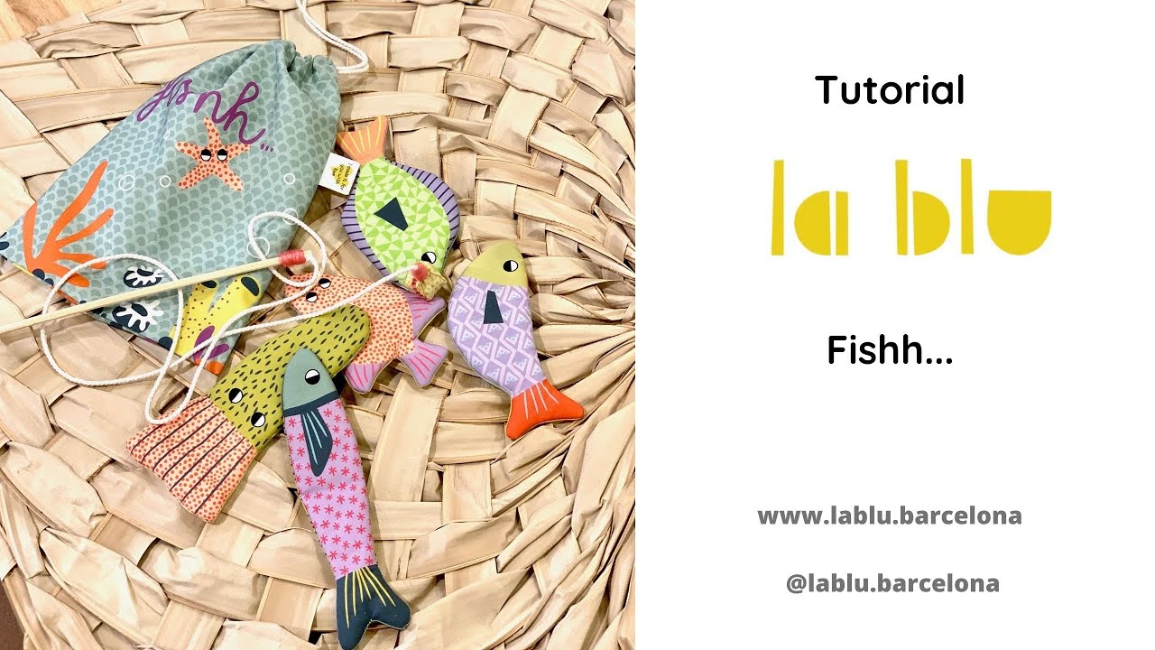 Tutorial paso a paso para coser el panel FISHH de LA BLU