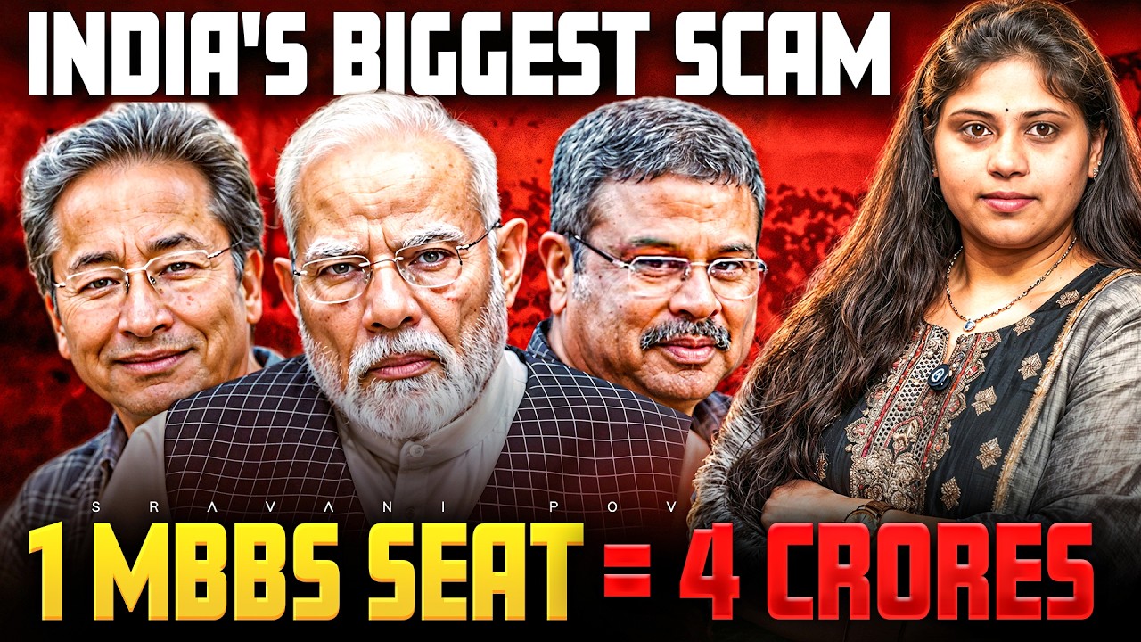Scam Behind NEET Seat Explained In Telugu | Sravani Journalist 1 MBBS Seat = 4 CRORES Rent a Topper
