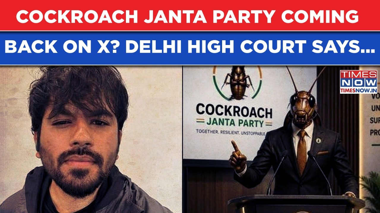 Cockroach Janta Party To Be Back On X? Delhi High Court Says This On Satirical Digital Outfit
