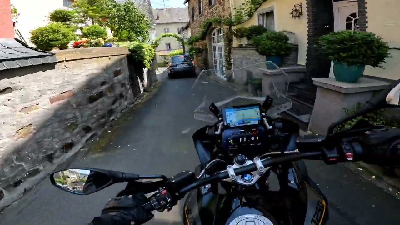 Op de Motor bij de Valwigerberg Moezel juni 2023