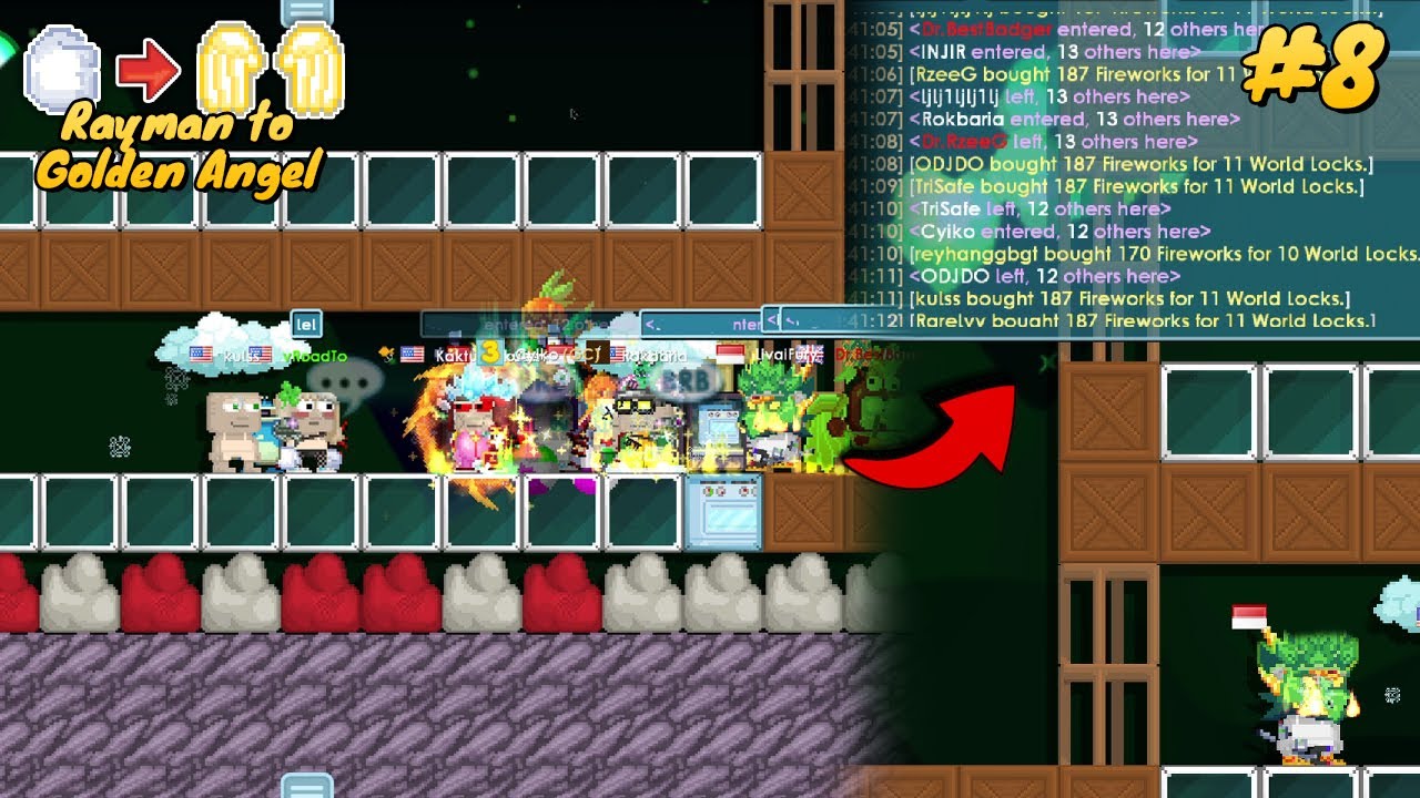 SUMMERFEST PROFIT!! | Rayman to Golden Angel #8 | Growtopia