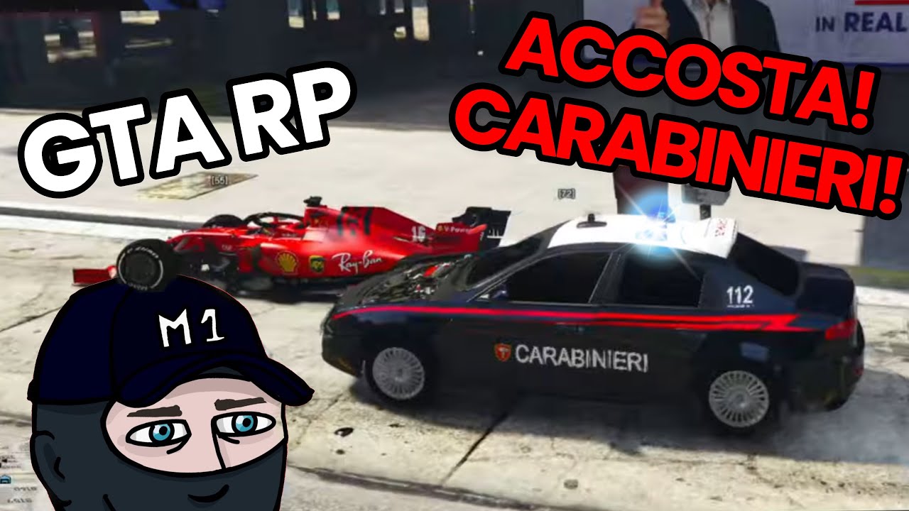 GTA RP macchina di CARABINIERI #gta #roleplay #gtarp