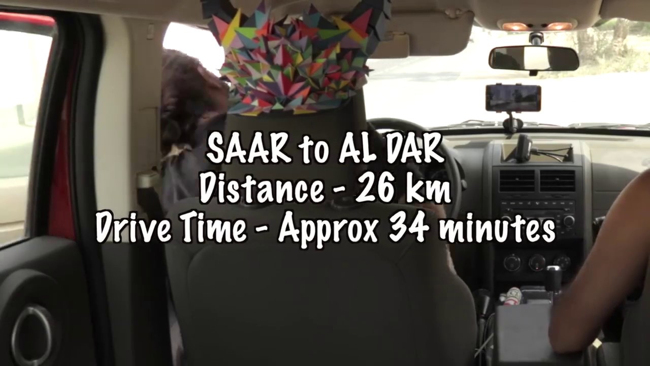 Saar To Al Dar Drive - Location - Al Dar Islands Bahrain - Beach Resort - Falklands