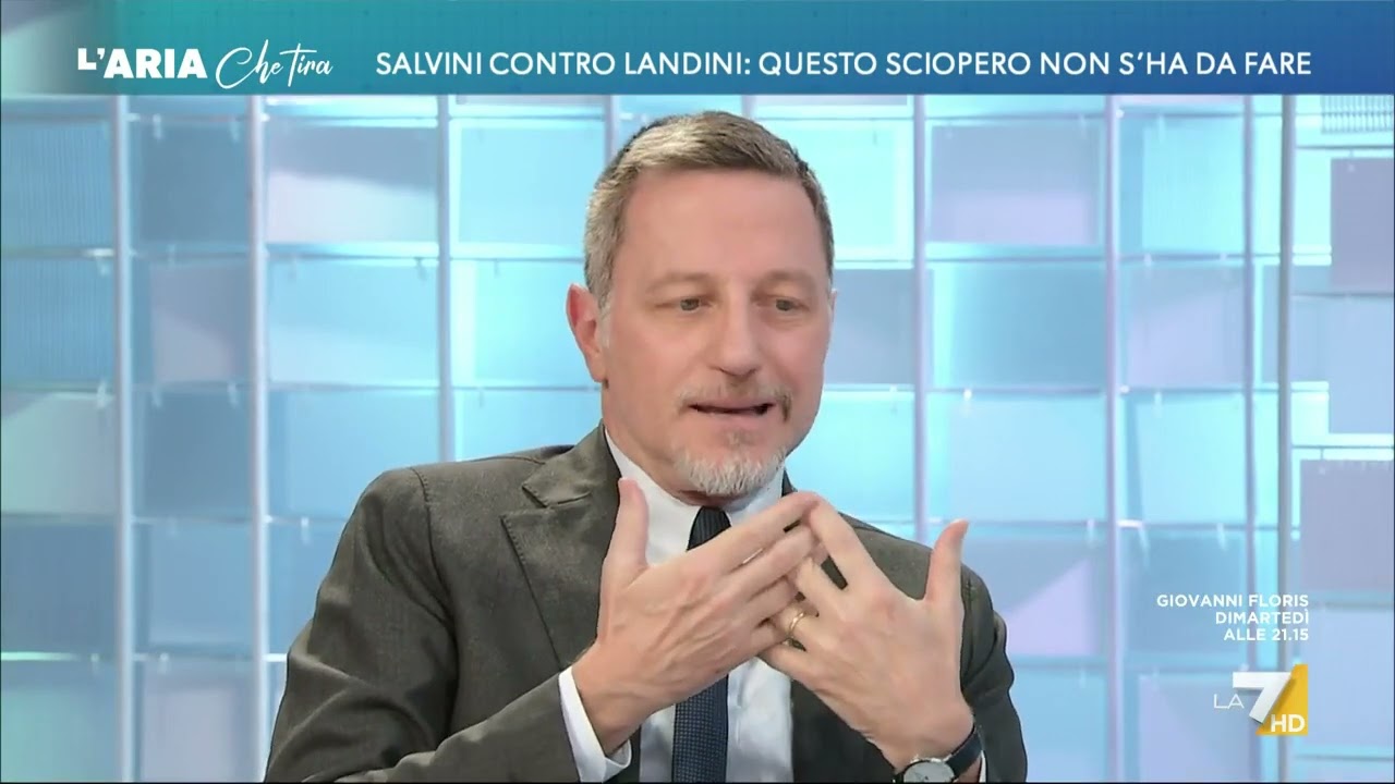 Salvini contro Landini, Massimo Giannini: 