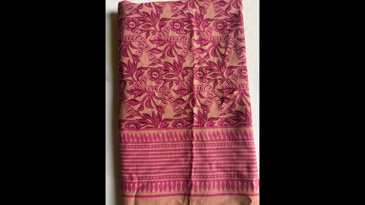beautiful printed khaddar shirt