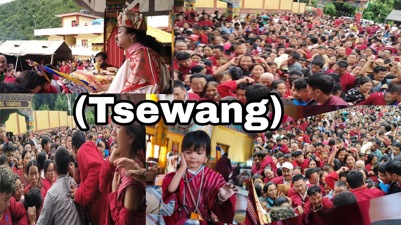 (TSE - WANG) by Thegtse Rinpoche Lha at Gyelchen karma Thrinley Tenna Monastery, Bishum Phudung 