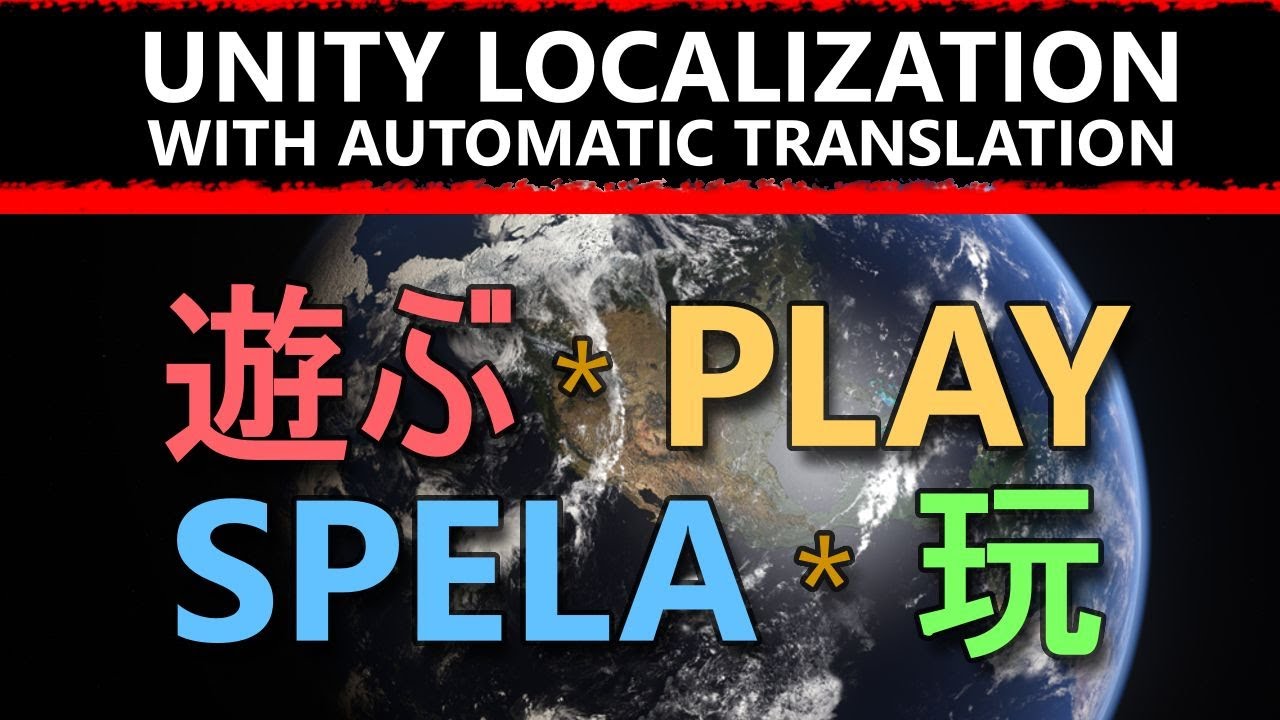 Unity Localization with Automatic Translation and TextMeshPro