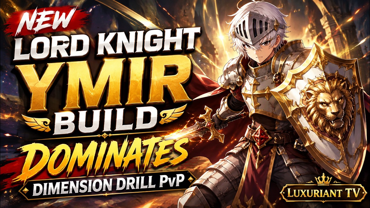 NEW Lord Knight YMIR Build DOMINATES Dimension Drill PvP | ROOC
