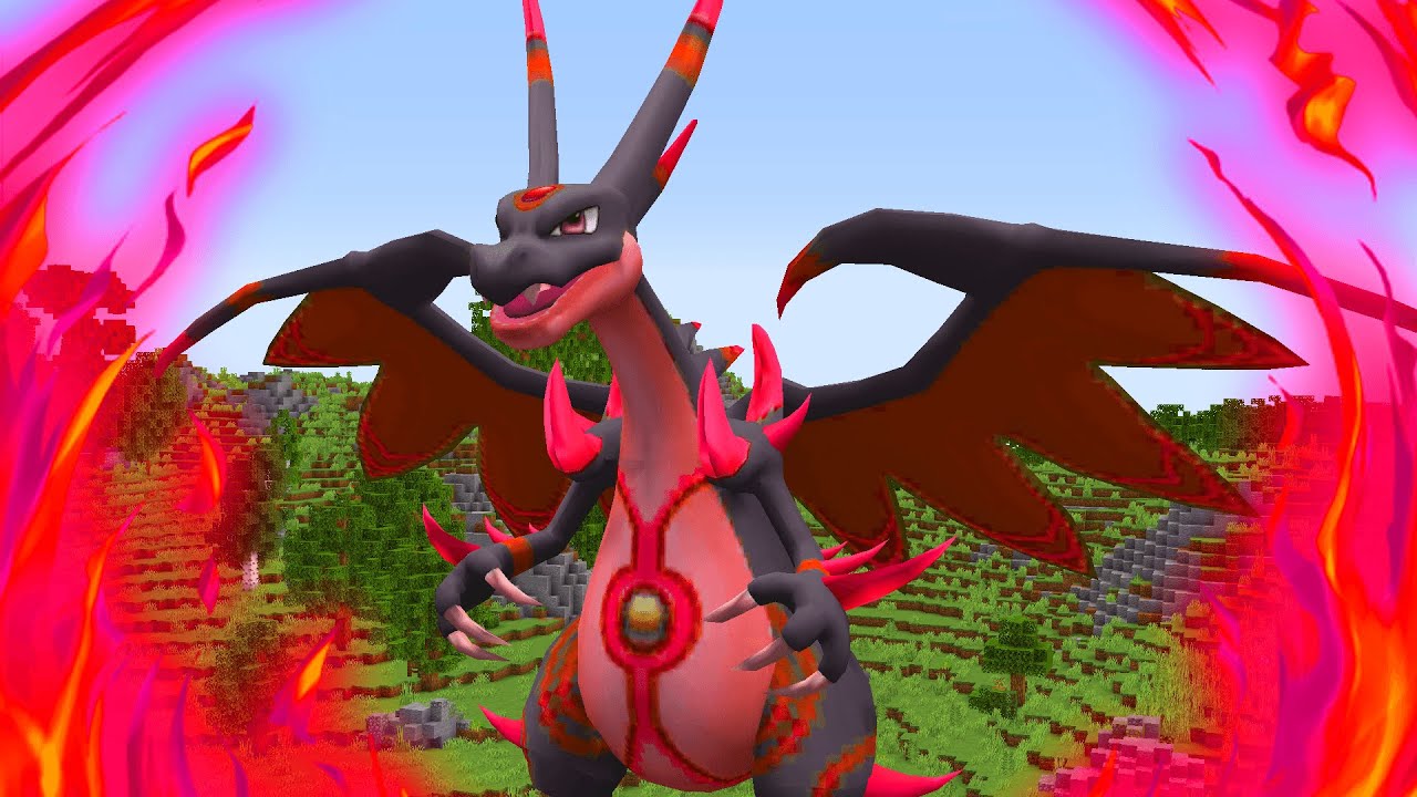Esse Pokémon Supremo Vai Queimar Tudo no Minecraft Pixelmon!