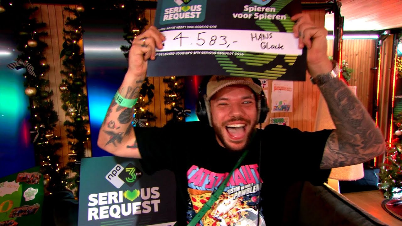 HANS GLOCK LIVE | 3FM SERIOUS REQUEST GLAZEN HUIS