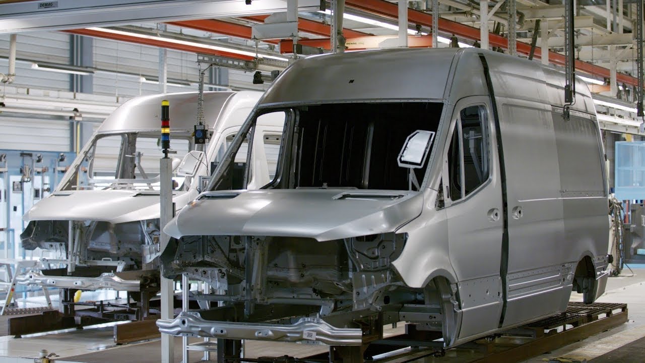 2021 Mercedes Sprinter VAN PRODUCTION   Dusseldorf Plant how it's made from A to Z