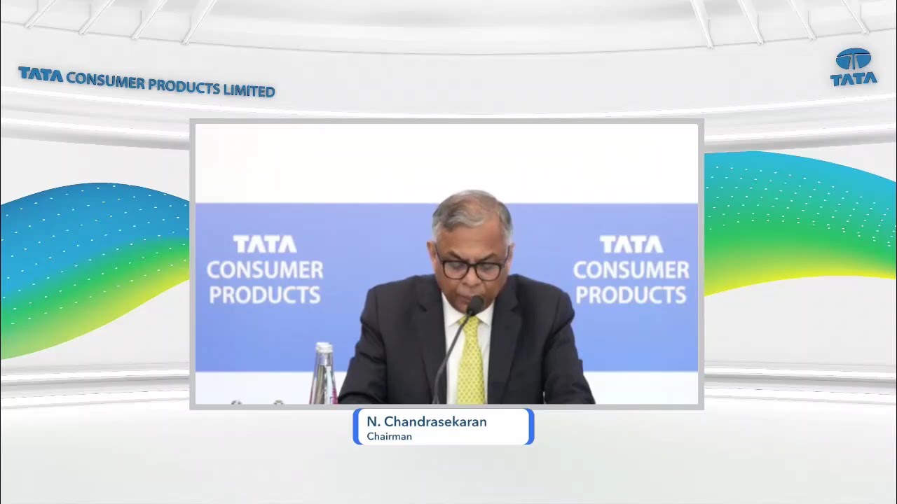 Webcast Recording of Tata Consumer Products' 61st Annual General Meeting (AGM) 2023 24