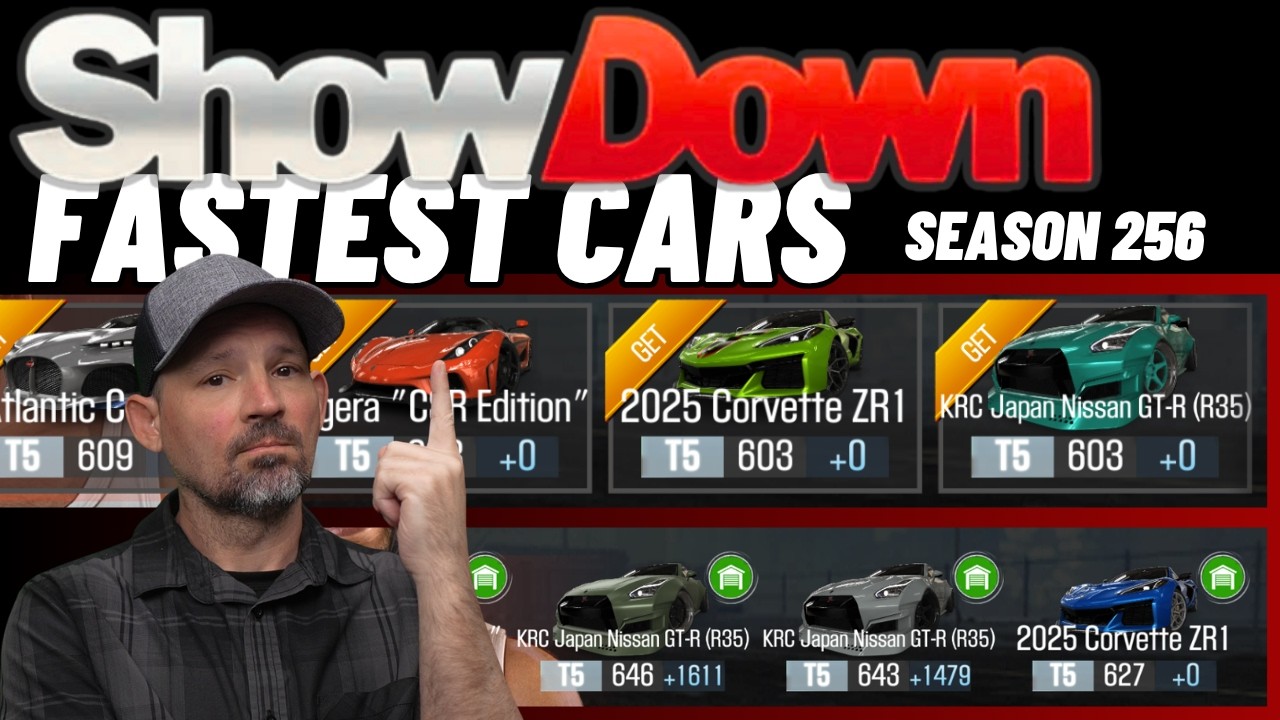 Чемпионат CSR2: Самые быстрые машины, 256 сезон