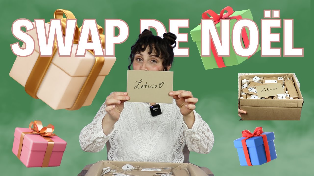 SWAP DE NOËL GREEN 🎄 🎁 avec @emturian