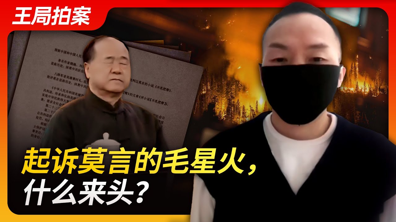 起诉莫言的毛星火，什么来头？｜莫言｜毛星火｜小粉红｜起诉｜英烈保护法｜侮辱英烈罪｜诺贝尔文学奖｜王局拍案20240305