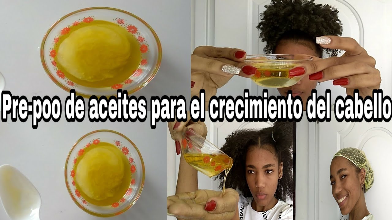 Pre-poo de aceites para el crecimiento del cabello|Prepú casero|DIY Hot oil treatment|Rachell Santos