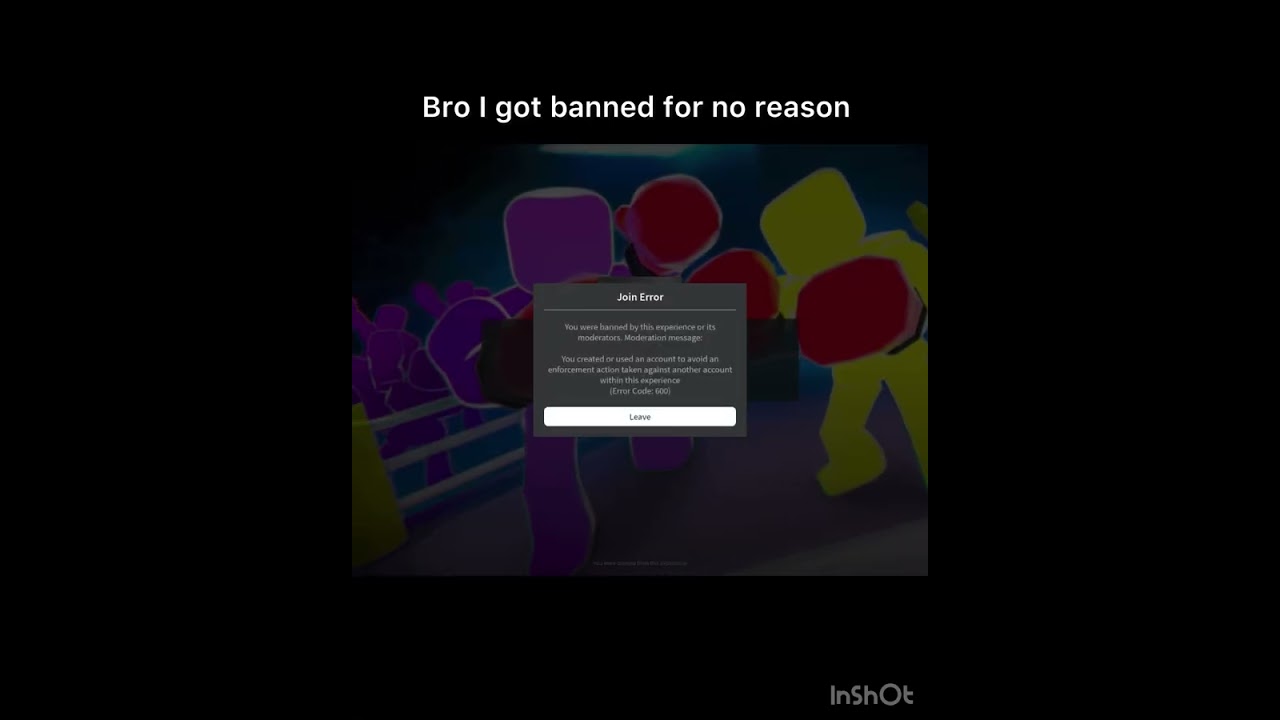 Bro I got banned from rivals for no reason rivals sucks