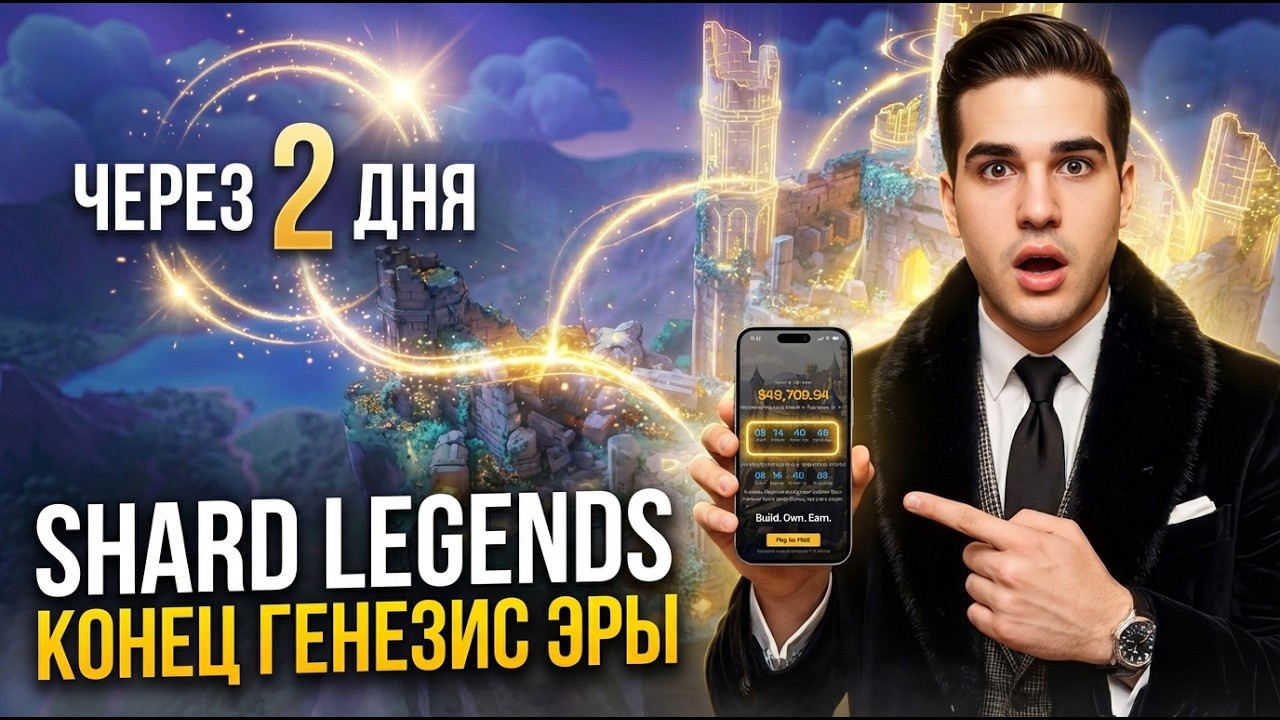 Shard Legends &mdash; Через 2 дня КОНЕЦ ПЕРВОЙ ЭРЫ! Успей Забрать Пул в 50,000$