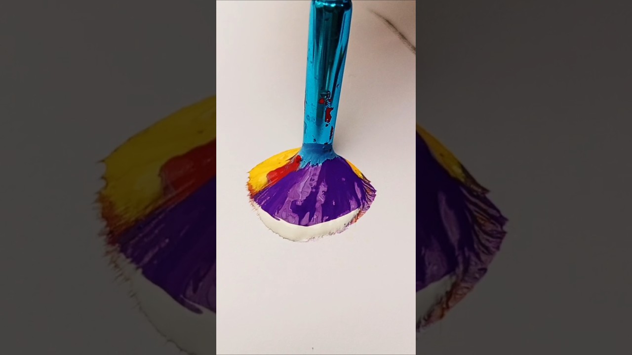 easy flower one stroke  