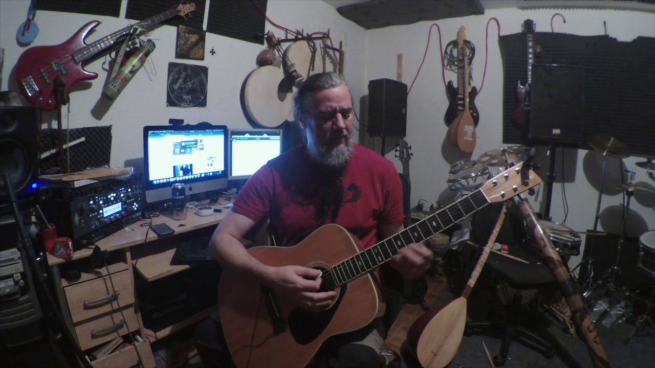 How to play Herr Mannelig (Swedish folk song) on guitar with open tuning!