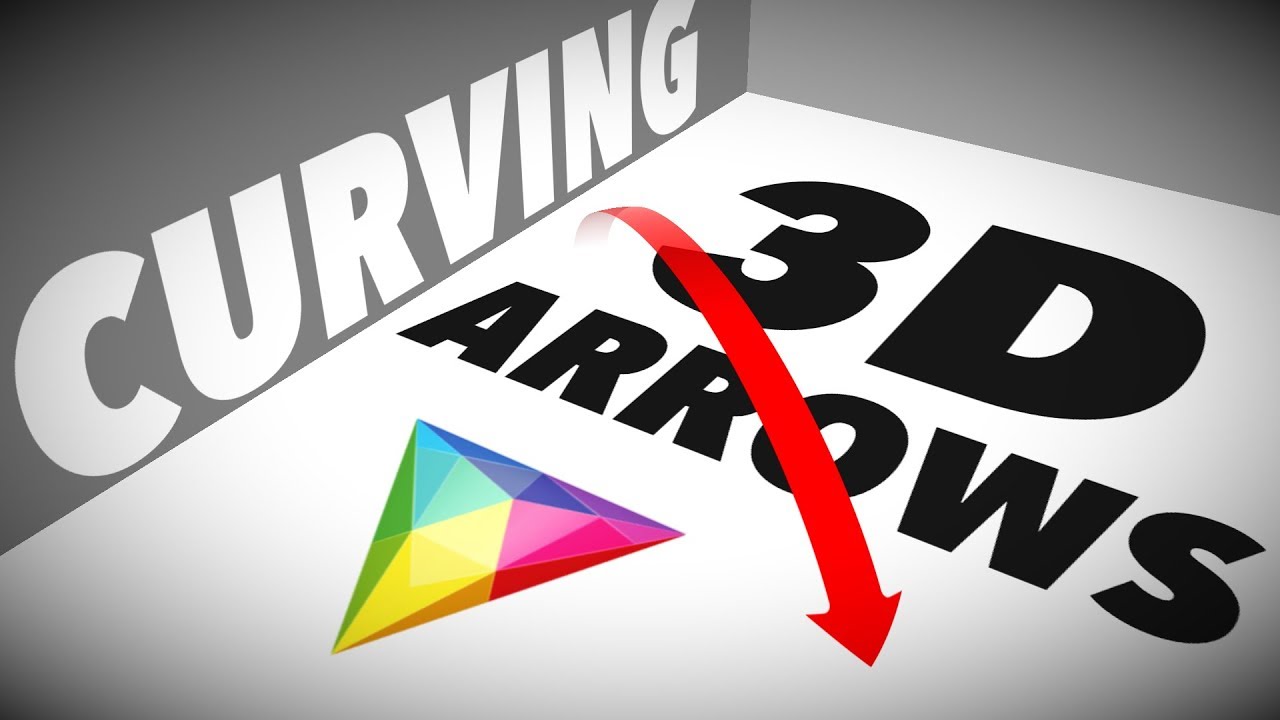 Curving 3D Arrows in HitFilm