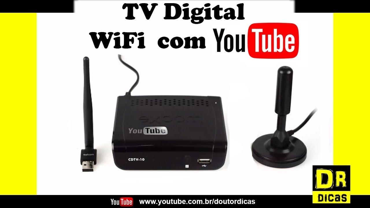 Tv Digital e WIFI Conversor e Receptor - Doutor Dicas