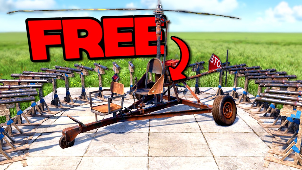 Почему НИКОГДА не стоит красть вертолёты в Rust