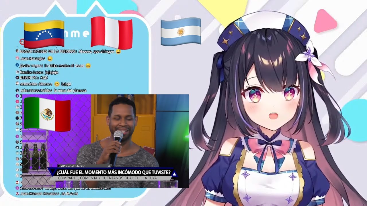 VTuber JAPONESA REACCIONA a 7 ACENTOS ESPAÑOL  GISELO Hina Misora