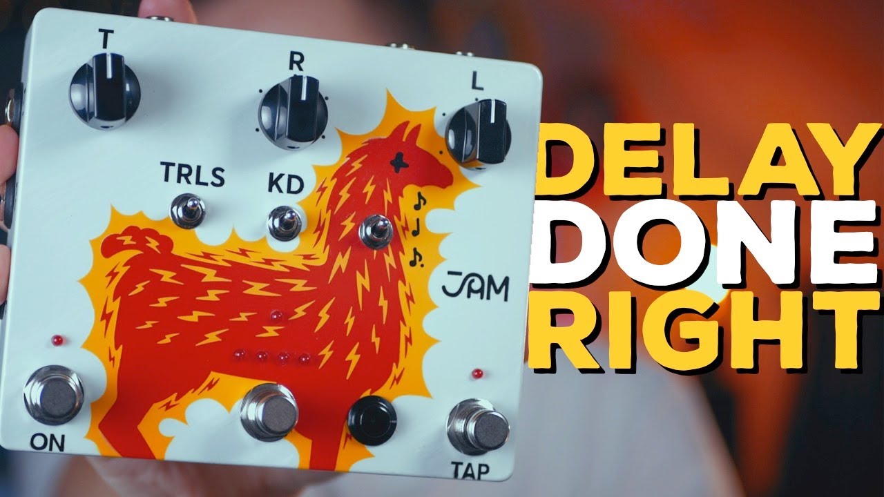МОЙ ЛЮБИМЫЙ АНАЛОГОВЫЙ ДИЛЕЙ! JAM Pedals Delay Llama Xtreme (демо)