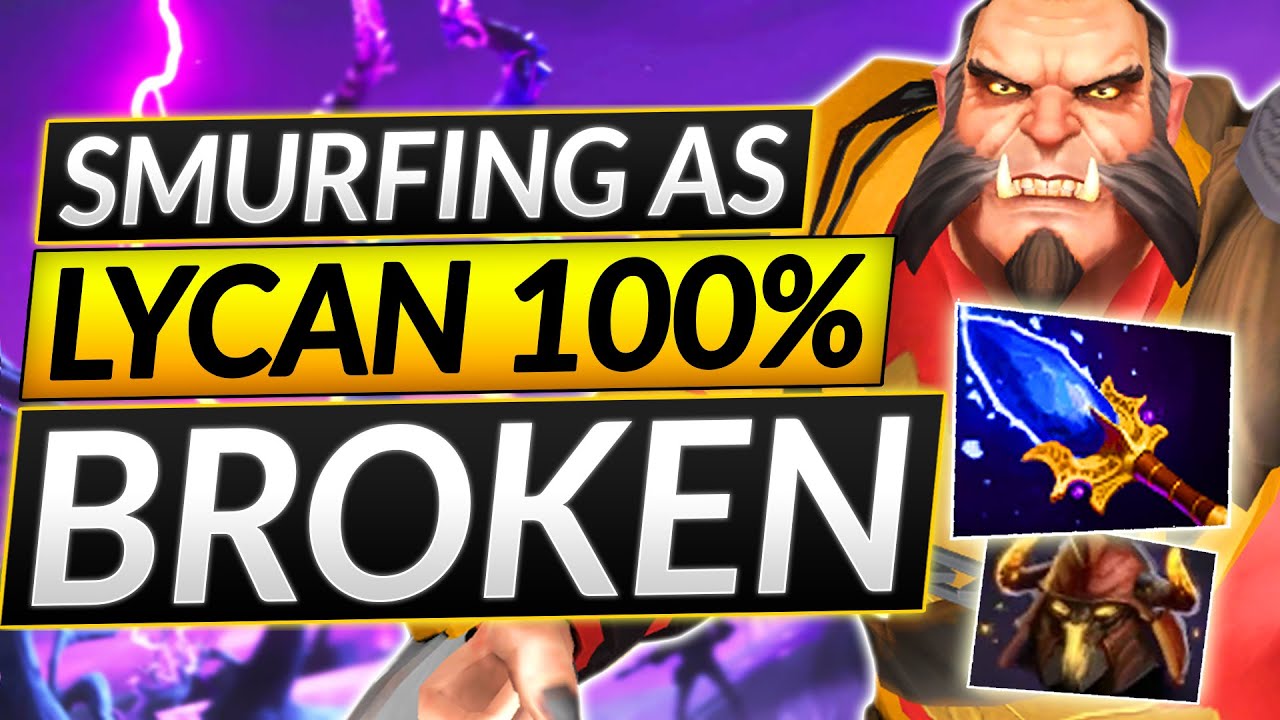 How to RANK UP with EVERY HERO - LYCAN CARRY SMURF Tips and Tricks - Dota 2 Guide