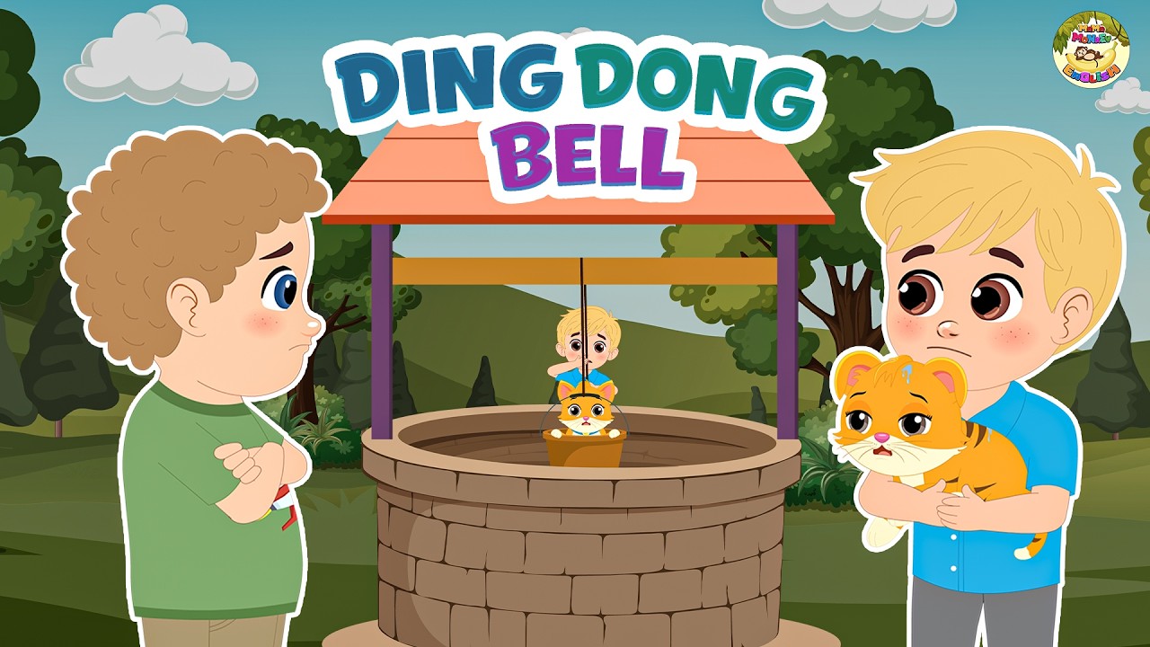 Ding Dong Bell | English Nursery Rhymes | Mama Monkey English