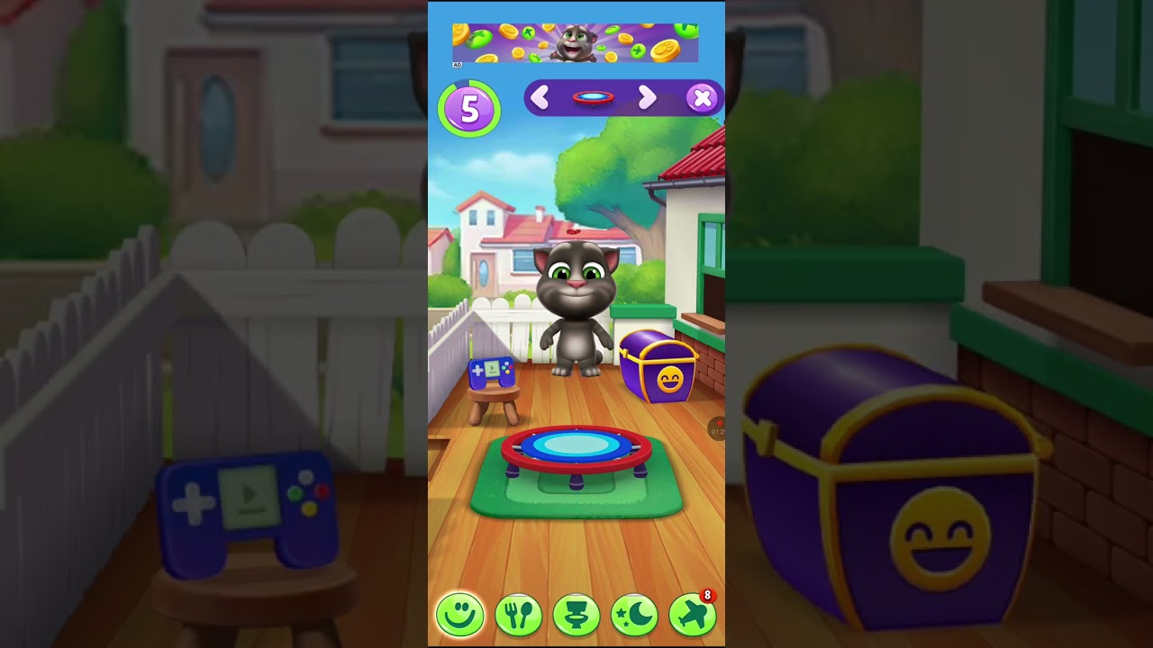 Talking Tom 2 🐈 . Subscribe to me🙏