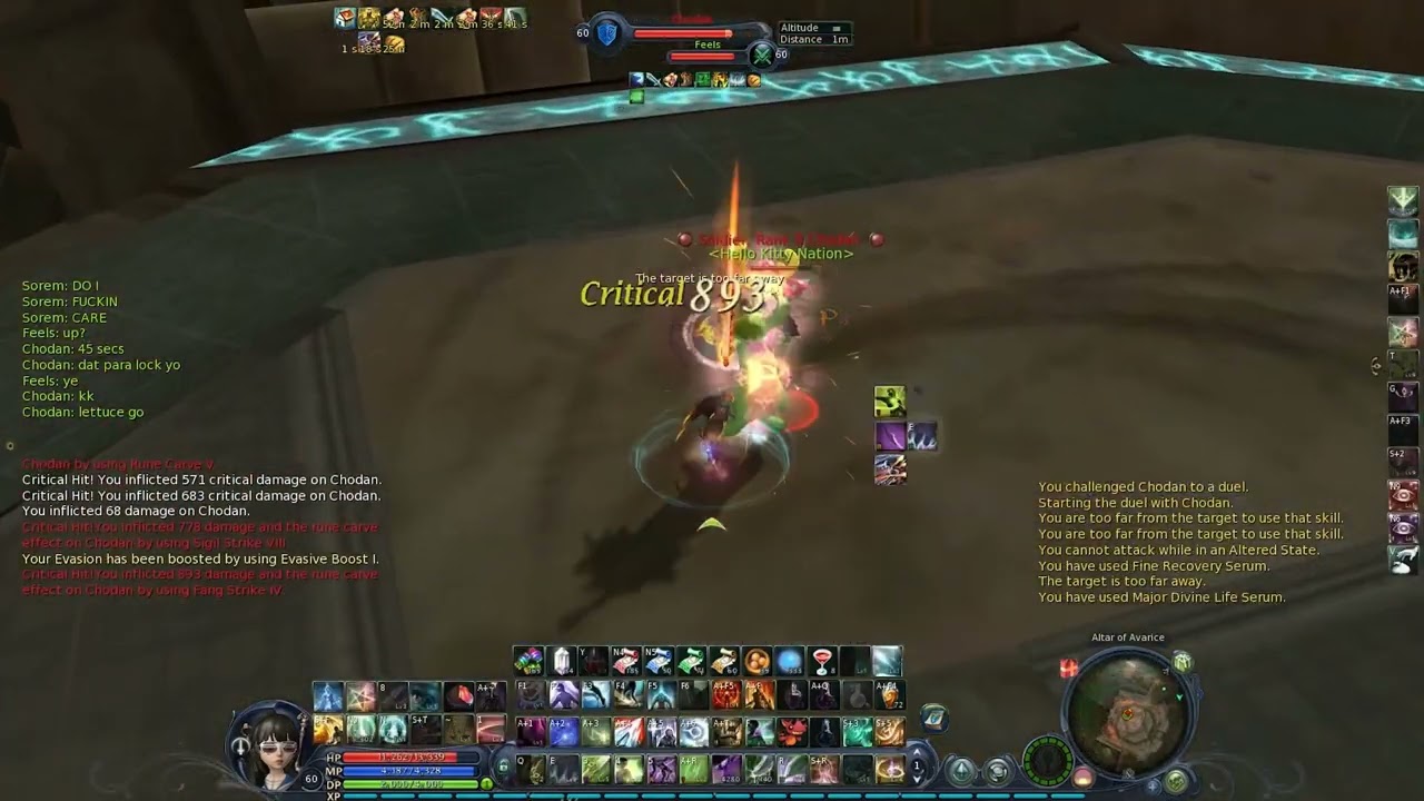 Aion Feel 60 Assassin 3.0 1v1