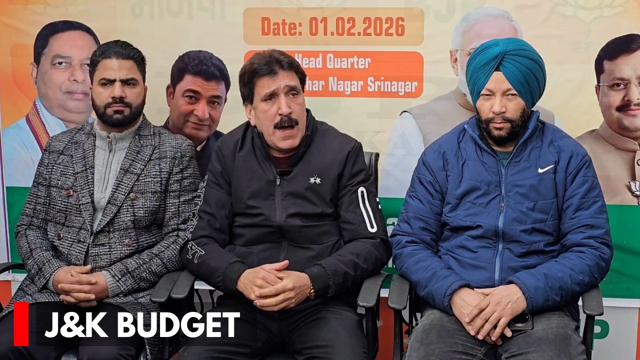 J&K budget “visionless, directionless, copy-paste of Union Budget,” says BJP’s Altaf Thakur
