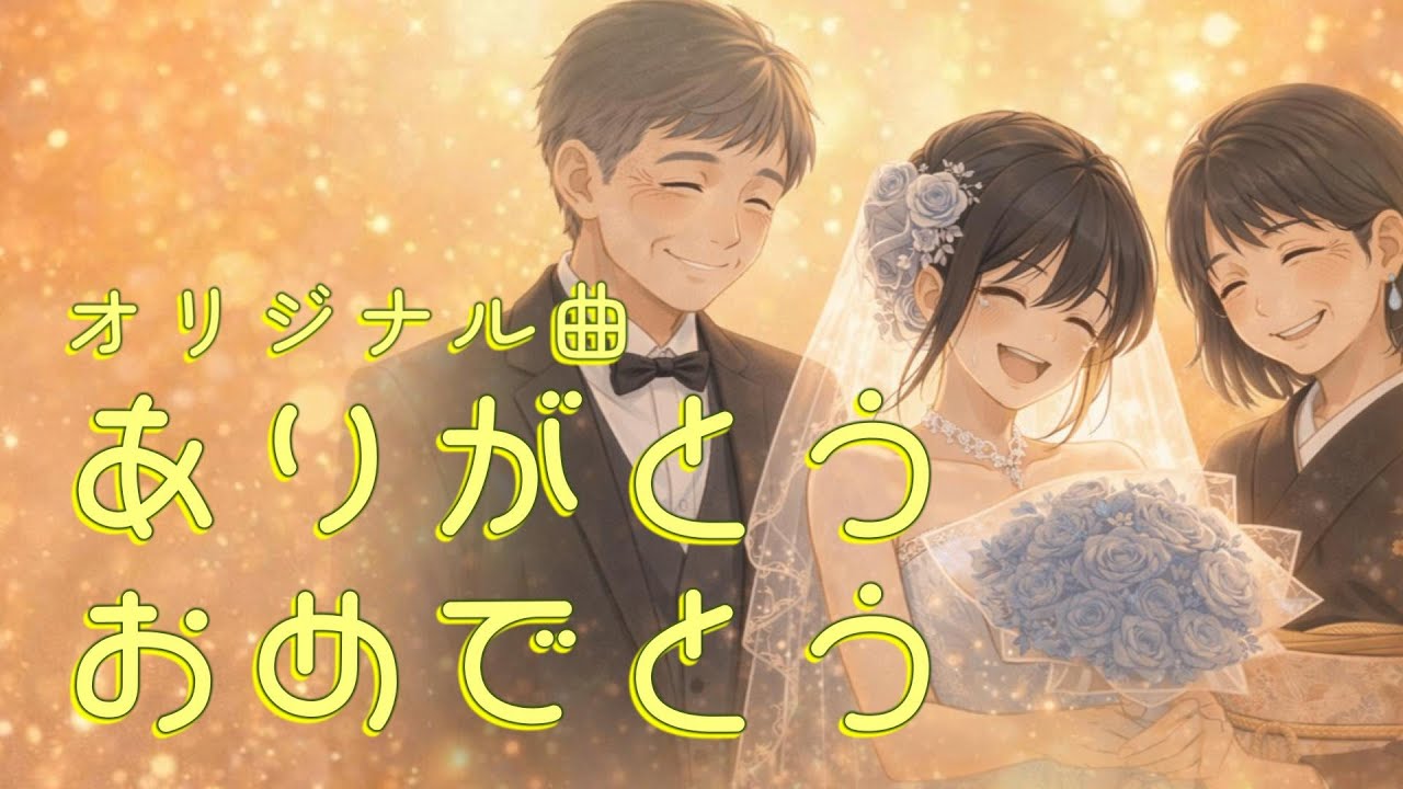 【MV】ありがとう、おめでとう│特別な瞬間を彩る感謝と祝福の曲【オリジナル曲】