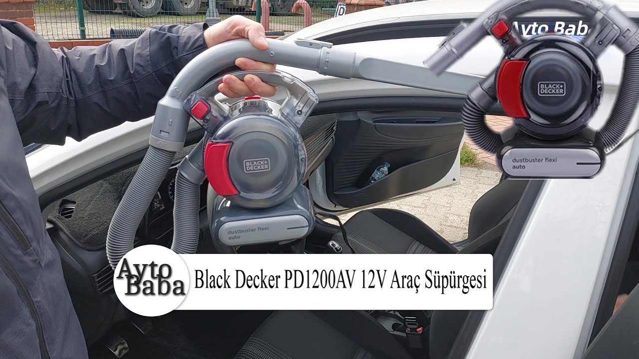 Black Decker PD1200AV 12V Araç Süpürgesi