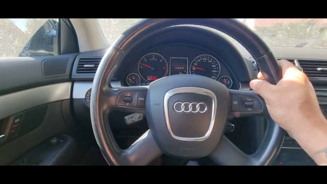 AUDI A4 B7 1.9 TDI DZIWNE STUKI O WŁOS OD TRAGEDII