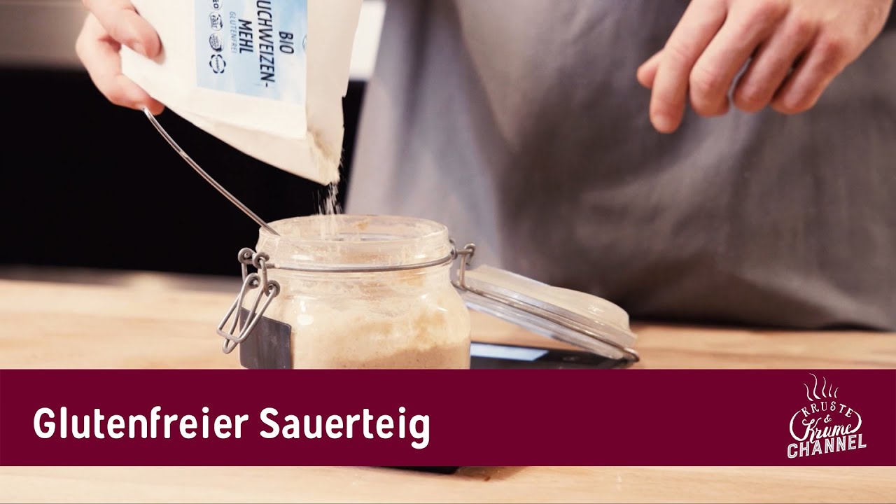 Bäcker-Tipp: Glutenfreier Sauerteig herstellen