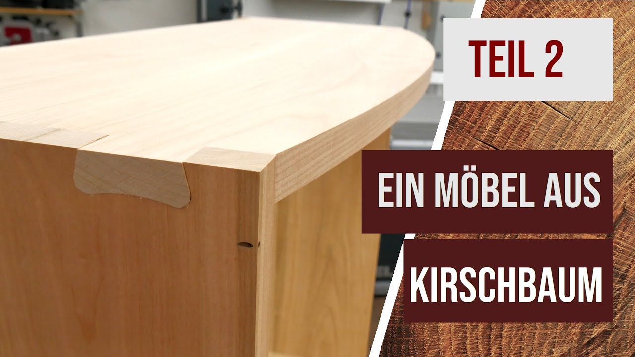 Wohnzimmerschrank - Teil 2 – Besondere Zinken und Bögen - wie einfach ist das mit der Shaper Origin?