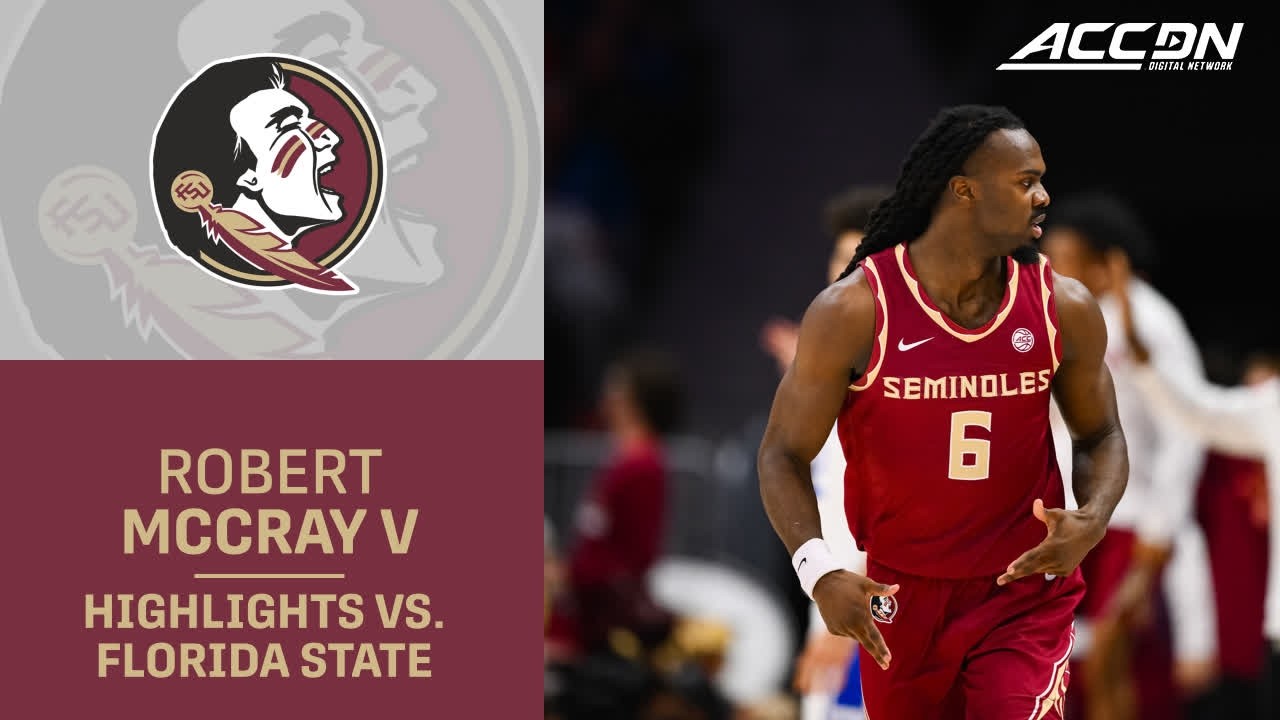 Florida State's Robert McCray V Highlights vs. Duke