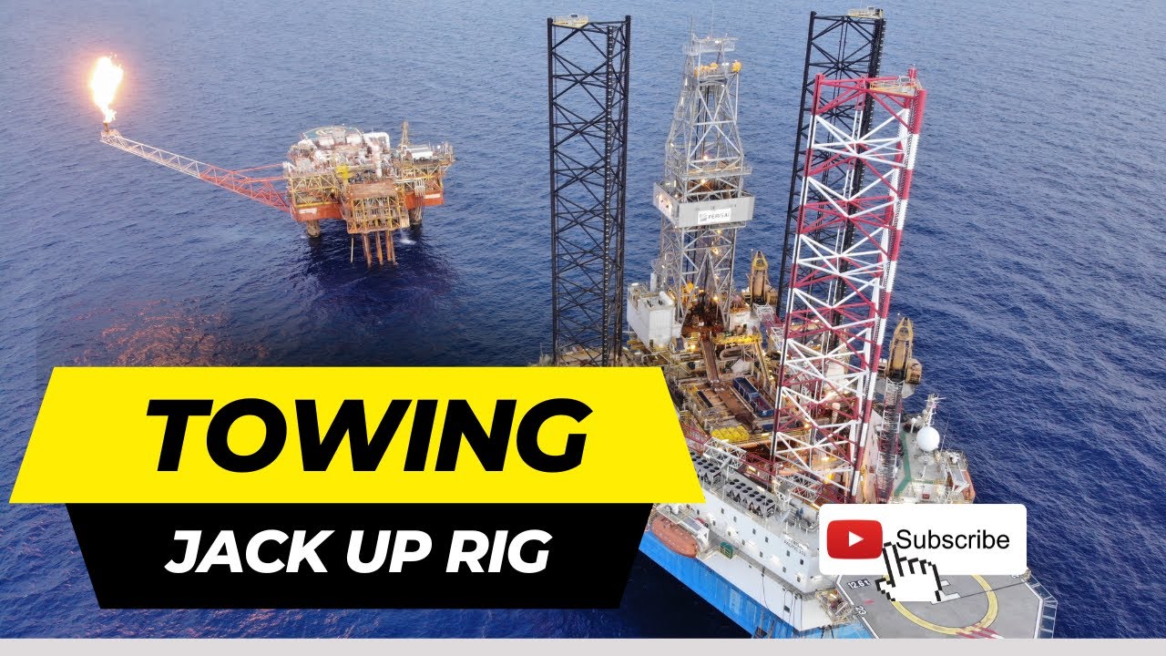 Towing Jack Up Drilling Rig