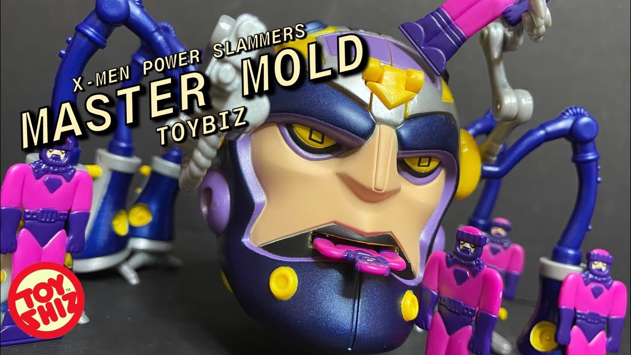 1998 X-Men MASTER MOLD | Power Slammers Wave | Secret Weapon Force | Toybiz